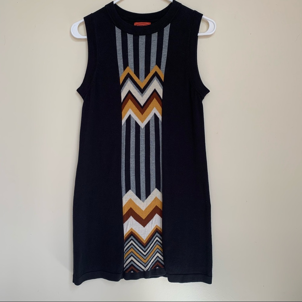 Missoni for Target black chevron dress
